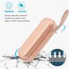 ProCase Toothbrush Travel Case for Oral-B Pro 1000 1500 3000 5000 7000 Sonicare 5100 6100 AquaSonic, Sonic Electric Power Rechargeable Toothbrush Carrying Case Holder Container -Black(Rosegold)