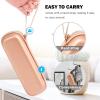 ProCase Toothbrush Travel Case for Oral-B Pro 1000 1500 3000 5000 7000 Sonicare 5100 6100 AquaSonic, Sonic Electric Power Rechargeable Toothbrush Carrying Case Holder Container -Black(Rosegold)