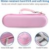 ProCase Travel Case for Oral-B/Oral-B Pro Smartseries/IO Serie Sonicare Protective Clean Electric Toothbrush, Hard EVA Case Cover Storage Bag Holder with Mesh Pocket for Accessories -Navy(Pink)