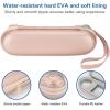 ProCase Travel Case for Oral-B/Oral-B Pro Smartseries/IO Serie Sonicare Protective Clean Electric Toothbrush, Hard EVA Case Cover Storage Bag Holder with Mesh Pocket for Accessories -Navy(Rosegold)