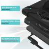 ProCase for Galaxy Tab Active5 Pro 2025/Active4 Pro 2022/Active pro 2019 10.1 Inch Case (SM-X350/T630/T638/T540/T547) with S Pen Holder, Rugged Heavy Duty Shockproof Rotating Kickstand Cover -Black
