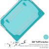 ProCase for MacBook Pro 14.2 Inch 2026 M5 / M5 Pro / M5 Max, 2024 M4 A3112 A3185 A3401, 2023–2021 M3 A2918 A2992 M2 A2779 M1 A2442, Heavy Duty Hard Shell Case with Fold Kickstand -Lightblue(Lightblue)