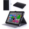 ProCase for Microsoft Surface 3 Case – Premium Folio Cover for Microsoft Surface 3 (10.8″)(2015 Release), Built-in Stand with Multiple Viewing Angles, Exclusive for Surface 3 10.8 inch (White/Black)