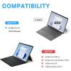 ProCase for Microsoft Surface Pro 9 13″ 2022 Rugged Case, Shockproof Protective Hard Case Cover Built-in Hand Strap Compatible with Type Cover Keyboard for 13 Inch Surface Pro 9 -Black