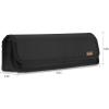 Surface Power Adapter Organizer, ProCase Portable Hard Carrying Cover Travel Storage Bag Accessory Pouch for Microsoft Surface Go Laptop Mouse, Power Bank, USB, Adapter, Charger, Cable -Black