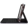 Surface Pro 2 Case, ProCase Premium Folio Case for Microsoft Surface PRO 2 / Surface PRO, Compatible with Microsoft Keyboard, with Multiple Viewing Angles -Brown/Black