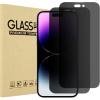 ProCase 2 Pack iPhone Privacy Screen Protector for iPhone 14 Pro Max 2022, 9H Anti Spy Dark Tempered Glass Screen Film Guard for iPhone 14 Pro Max 6.7 Inch 2022, Case Friendly Bubble Free