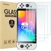 ProCase 3 Pack Screen Protector Compatible with Nintendo Switch OLED, Tempered Glass Screen Film Guard Rounded Edge Real Glass Screen Protector for Nintendo Switch Oled 2021