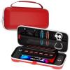ProCase Carrying Case for Nintendo Switch 2 (2025) with 24 Game Card Slots, Hard Portable Travel Case Storage Bag Protective Pouch for 2025 Nintendo Switch 2 Console & Accessories -Red(Red (Standard Size))