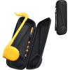 ProCase Carrying Case for Otamatone Japanese Electronic Musical Instrument Portable Synthesizer, Storage Organizer Holder for Kids Child Regular Size Instrument Music Toy Accessories -Black