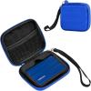 ProCase Carrying Case for Samsung T7 Shield External SSD with 2 Cable Ties, Hard EVA Shockproof Storage Travel Organizer for T7 Shield Portable Solid State Drive USB 3.2 1TB 2TB -Black(Blue)