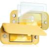 ProCase Flip Cover for Nintendo Switch Lite with 2 Pack Tempered Glass Screen Protectors, Slim Protective Case with Magnetically Detachable Front Cover for Nintendo Switch Lite 2019 -Blue(Yellow)