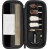 ProCase Gun Cleaning Kit for 12 and 20 Gauge, Zippered Compact Portable Case with Brushes, Slotted Tips, Cleaning Pick and Cotton Mop -Black