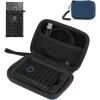 ProCase Hard Carrying Case Compatible for Samsung T7 / T7 Touch Portable SSD with Silicone Cover, Shockproof Storage Travel Organizer for T7 Touch Portable 500GB 1TB 2TB USB Solid State Drives -Red(Navy)