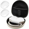 ProCase Hard Case for Apple AirPods Max, Travel Protective Carrying Case with Silicone Ear Cushion Covers, Shockproof EVA Shell with Soft Lining & Accessory Pocket – Green(Starlight)