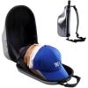 ProCase Hard Hat Travel Case for Baseball Caps, No-Crush Case Holds Up to 7-8 Hats, Adjustable Interior with Shoulder Strap for Travel, Hat Organizer Ball Caps Holder -Black(Grey)