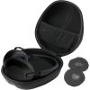 ProCase Hard Headphone Case Travel Bag for Sony WH-1000XM4, Beats Solo3, Bose QC, Hardshell EVA Carrying Case Headset Case with 2 Dust Covers – Black(Black)