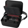 ProCase Hard Shell Camera Case for Canon Rebel T7/EOS R100/R50/DSLR/SLR/Nikon/Sony/Mirrorless Cameras, Soft Padded Digital Camera Travel Bag with 1 Shoulder Strap and 3 Adjustable Dividers -Black(Black)