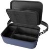 ProCase Hard Shell Camera Case for Canon Rebel T7/EOS R100/R50/DSLR/SLR/Nikon/Sony/Mirrorless Cameras, Soft Padded Digital Camera Travel Bag with 1 Shoulder Strap and 3 Adjustable Dividers -Black(Navy)