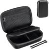 ProCase Hard Travel Electronic Organizer Case for MacBook Power Adapter Chargers Cables Power Bank Apple Magic Mouse Apple Pencil USB Flash Disk SD Card Small Portable Accessories Bag(Shadow Black)