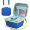 ProCase Kid Instant Print Camera Case, Portable Hard Carrying Storage for Organizing Dylanto ESOXOFFORE DUDUDRAGON and Print Paper, Gift for Kids Child(Box Only) -Blue(Blue)
