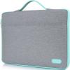 ProCase Laptop Sleeve Case, 15 15.6 inch Laptop Bag Compatible with MacBook HP Dell Lenovo ASUS Chromebook -Light Grey