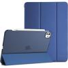ProCase Smart Case for iPad Pro 11 Inch M5 2025/M4 2024 (Model: A3357/A3358/A3359/A2836/A2837/A3006), Slim Folio Stand Hard Back Shell Protective Tablet Cover for iPad Pro 11″ 6th/5th Gen -Black(Darkblue)