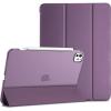 ProCase Smart Case for iPad Pro 11 Inch M5 2025/M4 2024 (Model: A3357/A3358/A3359/A2836/A2837/A3006), Slim Folio Stand Hard Back Shell Protective Tablet Cover for iPad Pro 11″ 6th/5th Gen -Black(Darkpurple)