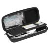 ProCase Stethoscope Hard Carrying Case, Shockproof Travel Storage Bag for Littmann/Omron/ADC/Dixie EMS Stethoscope, with Extra Mesh Pockets for Small Accessories [Device NOT Included] -Black(Black)