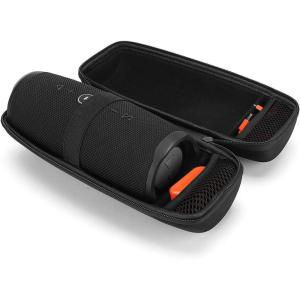 ProCase Carrying Case for JBL Charge 5 / Charge 4, Hard Travel Case Protective Bag for JBL Charge 5 Charge 4 Portable Waterproof Wireless Speaker, Fits USB Plug and Cable –Black