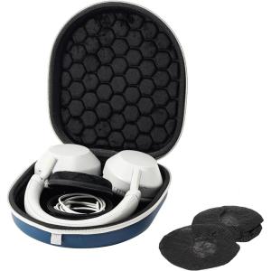 ProCase Hard Case for Sony WH-CH720N/ WH-CH710N/ WH-CH520/ WH-CH510/ WH-1000XM5/ WH-1000XM4/ WHXB910N/ Bose 700 Noise Cancelling Wireless Headphones, Travel Carrying Bag with 2 Dust Covers -Navy(Navy)