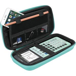 ProCase Hard EVA Case for Texas Instruments Ti-84 Plus CE, Durable Travel Storage Carrying Box Protective Bag for Ti-84 Ti-83 Ti-85 Ti-89 Ti-82 Plus/C CE Graphing Calculator and More –Mint(Mint)