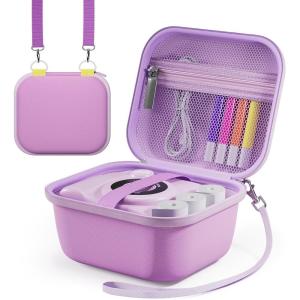 ProCase Kid Instant Print Camera Case, Portable Hard Carrying Storage for Organizing Dylanto ESOXOFFORE DUDUDRAGON and Print Paper, Gift for Kids Child(Box Only) -Blue(Purple)