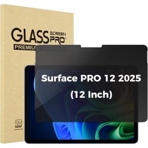 ProCase Microsoft Surface Pro 11/10/ 9 13 inch Privacy Screen Protector, Anti-Spy Tempered Glass Ultra Thin Tinted Screen Film Guard for 13.0 inch Surface Pro 11/10/ 9 2024 2022 Release(12″ PRO 12)