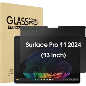 ProCase Microsoft Surface Pro 11/10/ 9 13 inch Privacy Screen Protector, Anti-Spy Tempered Glass Ultra Thin Tinted Screen Film Guard for 13.0 inch Surface Pro 11/10/ 9 2024 2022 Release(13″ PRO 11)