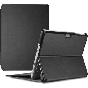 ProCase Protective Case for 10.5 Inch Surface Go 3 2021 / Surface Go 2 2020/10 Inch Surface Go 2018, Slim Light Smart Cover Stand Hard Shell, Compatible with Surface Type Cover -Navy(Black)
