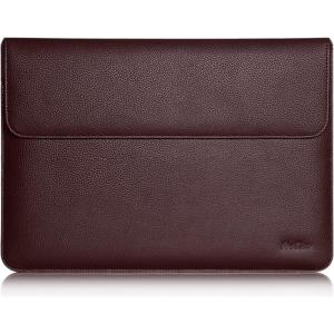 ProCase Sleeve Case for Microsoft Surface 2 RT, Surface Pro 2 Tablet, Compatible with Microsoft Keyboard, Built-in Business Card Holder, Document Pocket -Brown