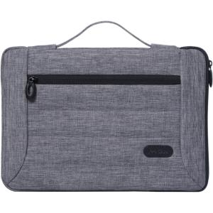 ProCase Tablet Laptop Bag Sleeve Case Cover with Size Zipper, Protective Sleeve Bag for Tablet Laptop Ultrabook Notebook MacBook(Gray)