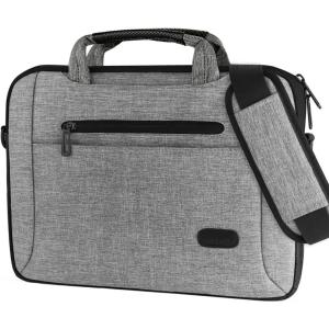 ProCase Tablet Laptop Bag Sleeve Case Cover with Size Zipper, Protective Sleeve Bag for Tablet Laptop Ultrabook Notebook MacBook(Grey)
