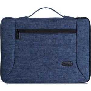 ProCase Tablet Laptop Bag Sleeve Case Cover with Size Zipper, Protective Sleeve Bag for Tablet Laptop Ultrabook Notebook MacBook(Navy)