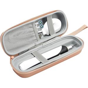 ProCase Toothbrush Travel Case for Oral-B Pro 1000 1500 3000 5000 7000 Sonicare 5100 6100 AquaSonic, Sonic Electric Power Rechargeable Toothbrush Carrying Case Holder Container -Black(Rosegold)