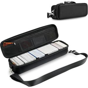 ProCase Trading Card Storage Case with 5 Dividers, Carrying Case Store 1200 Cards Durable Playing Card Game Travel Box Top Loader for MTG, Cards Against Humanity and Board Game