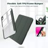 ProCase for iPad (A16) 11th Generation 11 Inch 2025/10th Generation 10.9 Inch 2022 Case with Pencil Holder, Hybrid iPad 11 10 Case with Clear Back, Supports Auto Wake/Sleep -Black(Olivegreen)