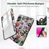 ProCase for iPad (A16) 11th Generation 11 Inch 2025/10th Generation 10.9 Inch 2022 Case with Pencil Holder, Hybrid iPad 11 10 Case with Clear Back, Supports Auto Wake/Sleep -Black(Comics)