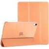 ProCase for iPad (A16) 11th Generation 11 Inch 2025/ iPad 10th Generation 10.9 Inch 2022 Case, Slim Smart Cover with Translucent Hard Shell Back, Supports Touch ID, Auto Wake/Sleep -Blue(Orange)