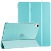 ProCase for iPad (A16) 11th Generation 11 Inch 2025/ iPad 10th Generation 10.9 Inch 2022 Case, Slim Smart Cover with Translucent Hard Shell Back, Supports Touch ID, Auto Wake/Sleep -Blue(Aqua)