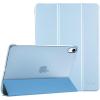 ProCase for iPad (A16) 11th Generation 11 Inch 2025/ iPad 10th Generation 10.9 Inch 2022 Case, Slim Smart Cover with Translucent Hard Shell Back, Supports Touch ID, Auto Wake/Sleep -Blue(Skyblue)