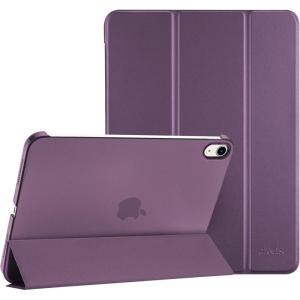 ProCase for iPad (A16) 11th Generation 11 Inch 2025/ iPad 10th Generation 10.9 Inch 2022 Case, Slim Smart Cover with Translucent Hard Shell Back, Supports Touch ID, Auto Wake/Sleep -Blue(Purple)