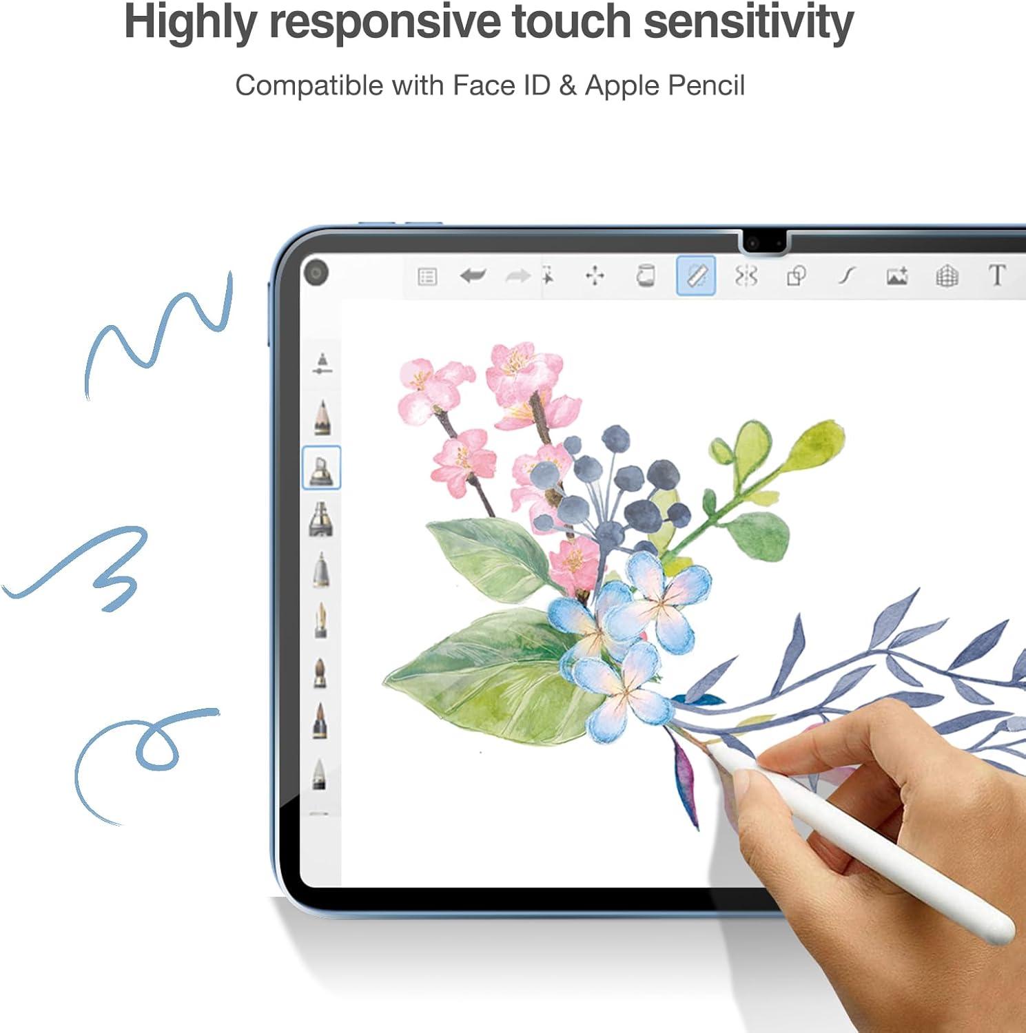 image:imageProCase 23 Pack Tempered Screen Protector for iPad A16 11th 2025 iPad 10th Generation with Camera Lens Protector Protective Glass Film Guard for iPad 11109 202520222