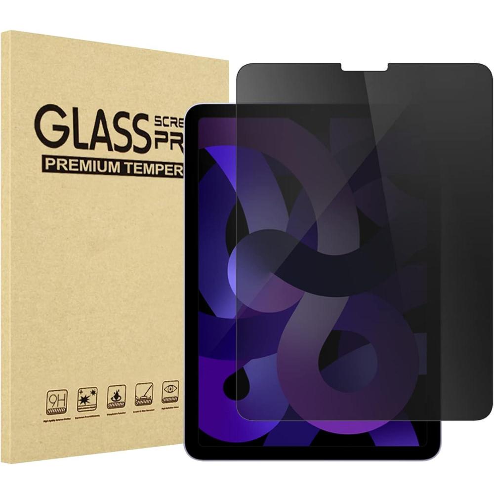 image:imageProCase 2 Pack for iPad Air 5th 2022 Air 4th 2020 iPad Pro 11 4th 2022 3rd 2021 2nd 2020 1st 2018 Privacy Screen Protector AntiSpy Tempered Glass for 109 iPad Air 5 4 iPad Pro 11 4 3 2 11